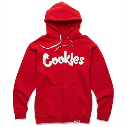 Original Logo Hoodie - Red / White