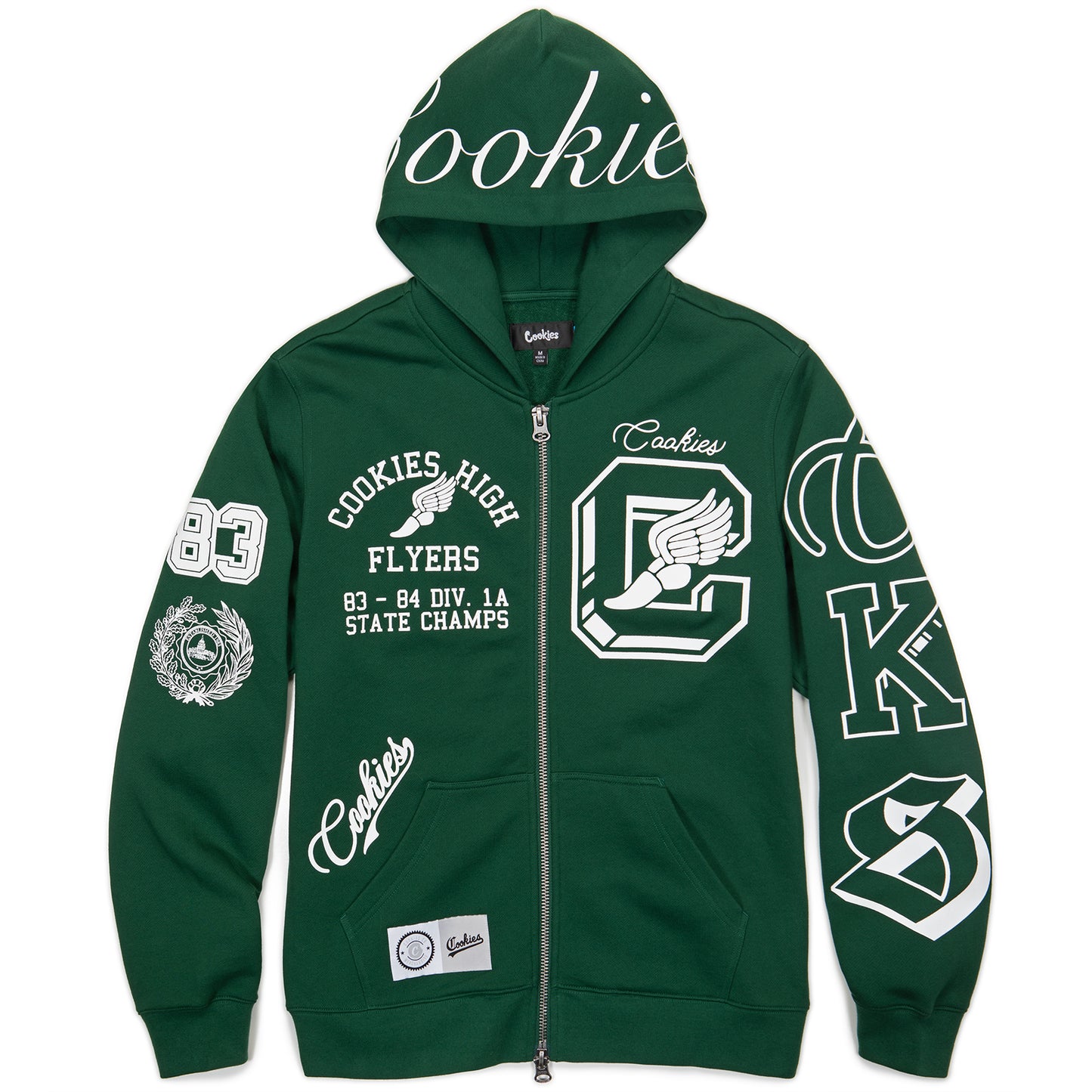 Cookies High Full Zip Pullover Hoodie