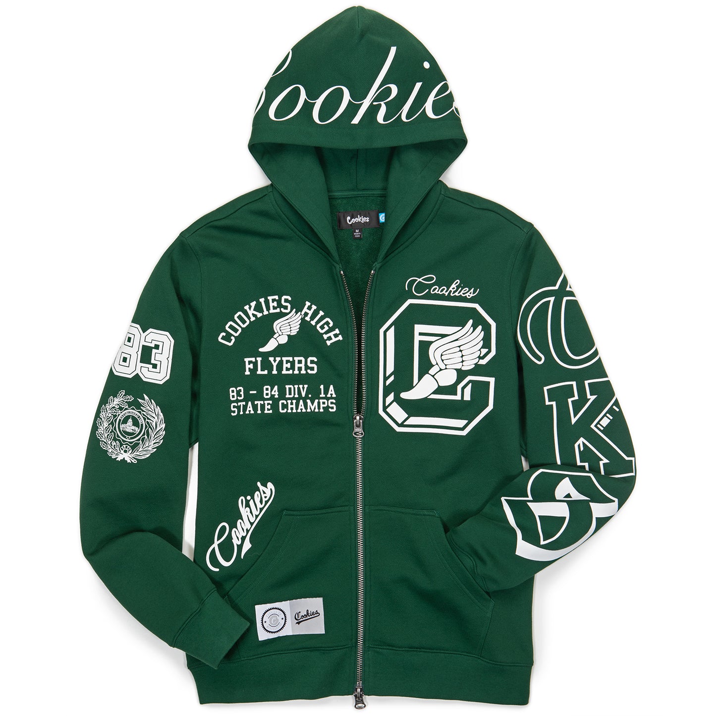 Cookies High Full Zip Pullover Hoodie