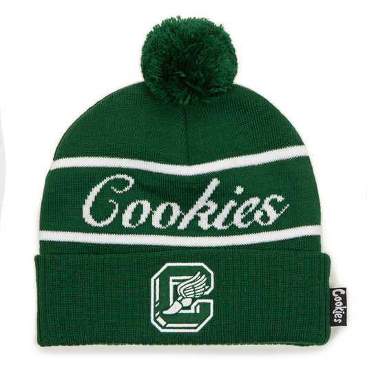 Cookies High Pom Beanie - Green