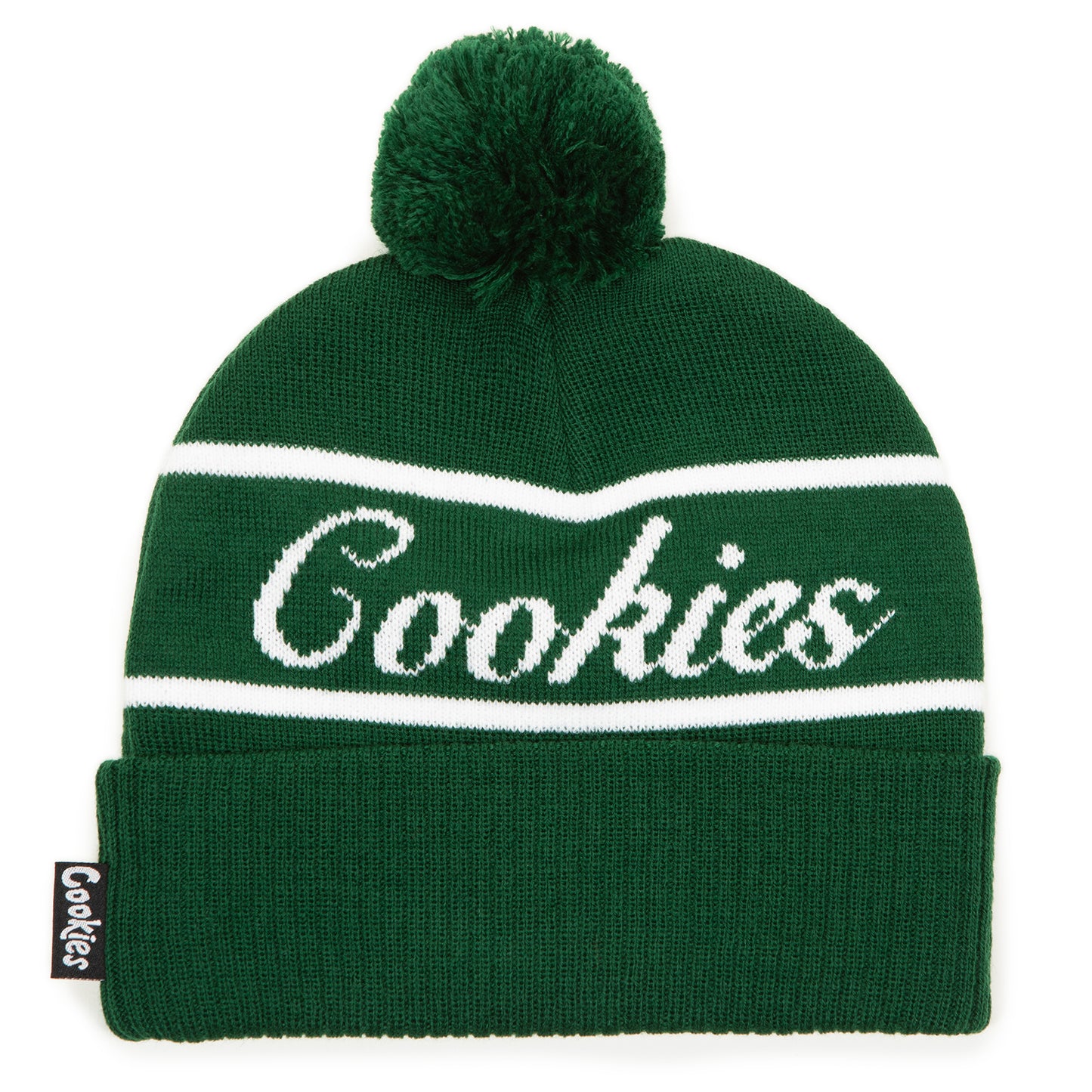 Cookies High Pom Beanie - Green