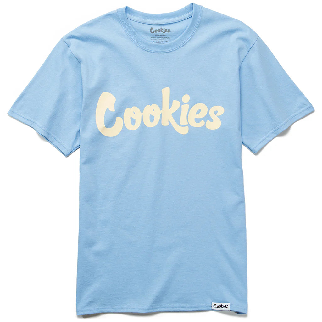 Original Logo Tee - Sky Blue / Cream