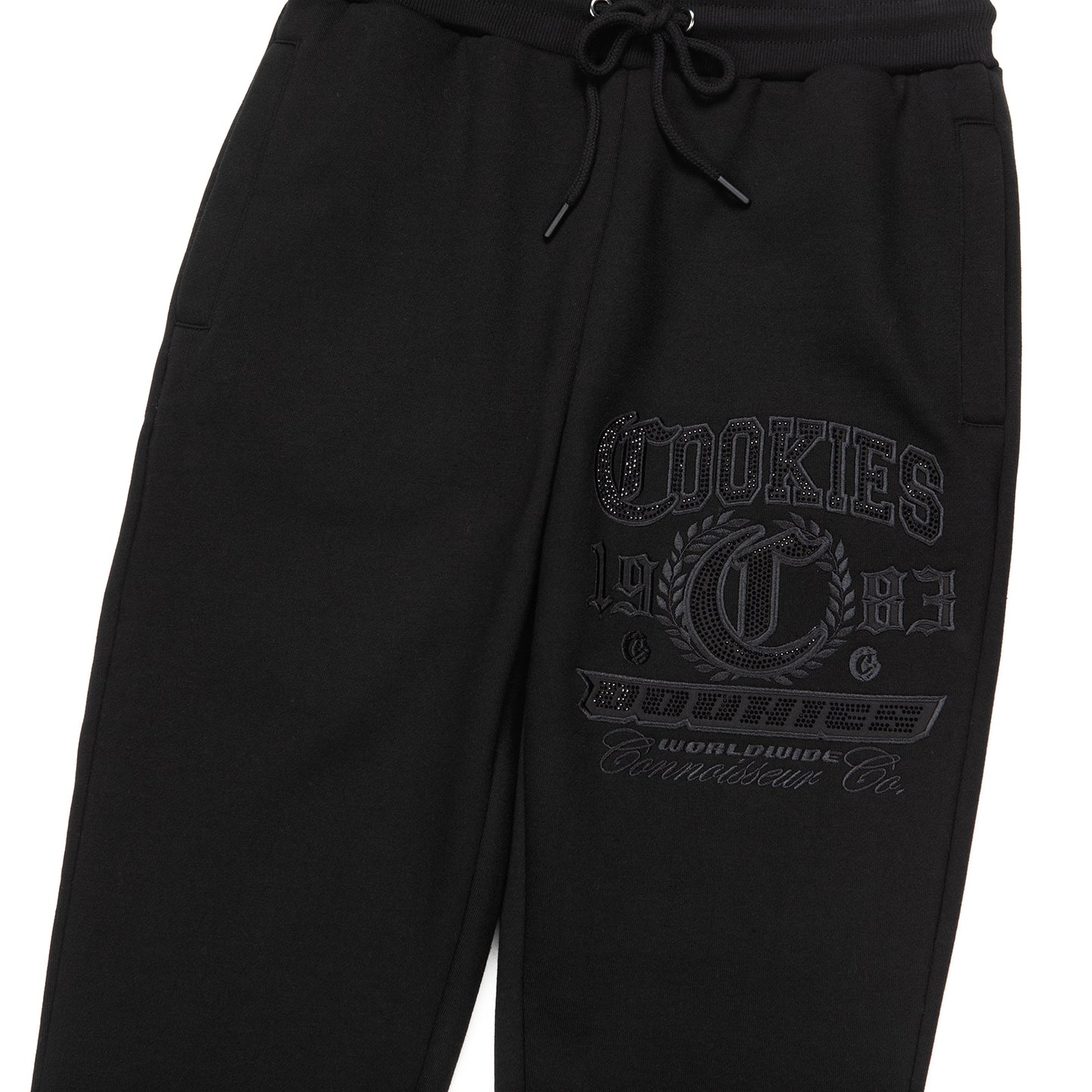 Paradise City Rhinestone Applique Fleece Pant