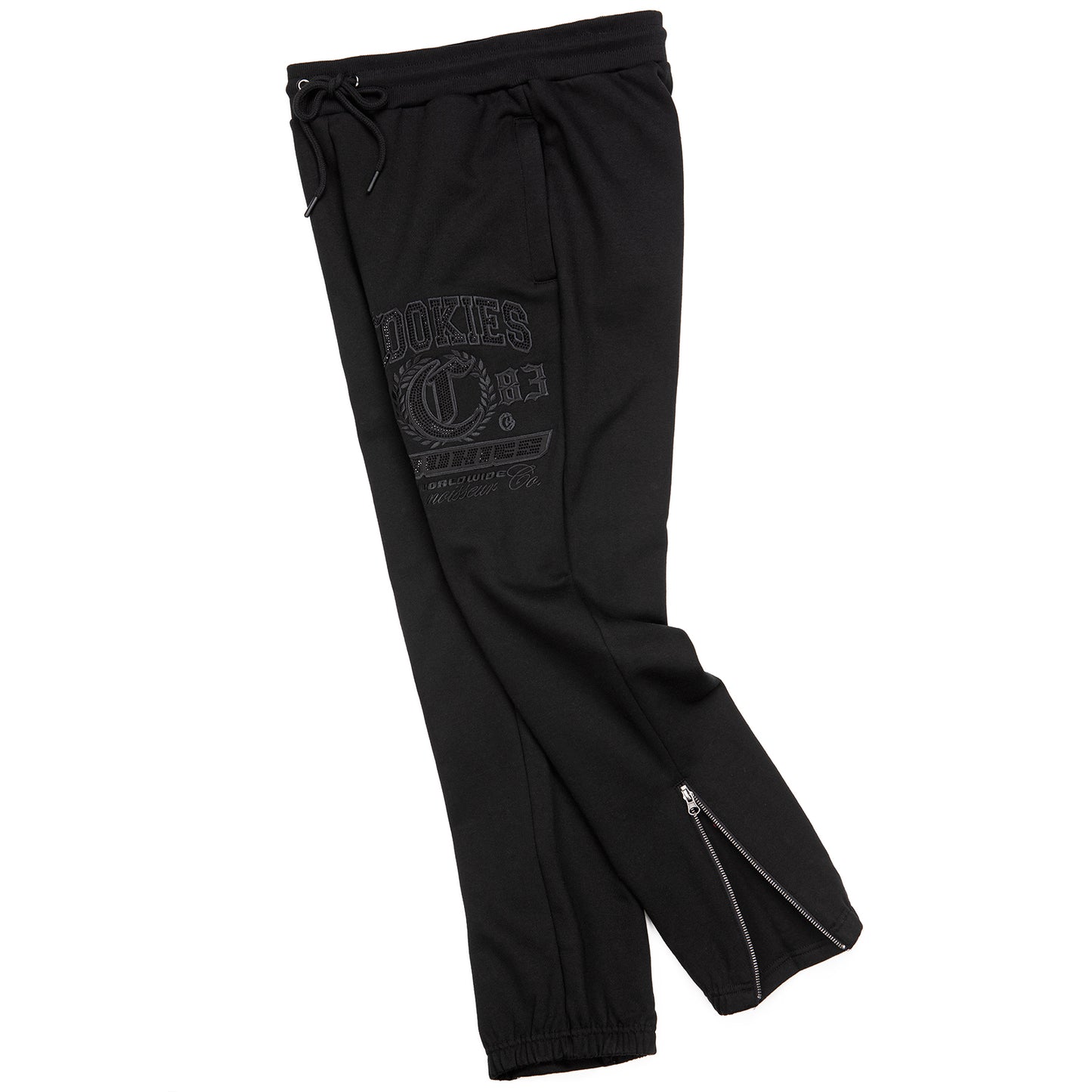 Paradise City Rhinestone Applique Fleece Pant