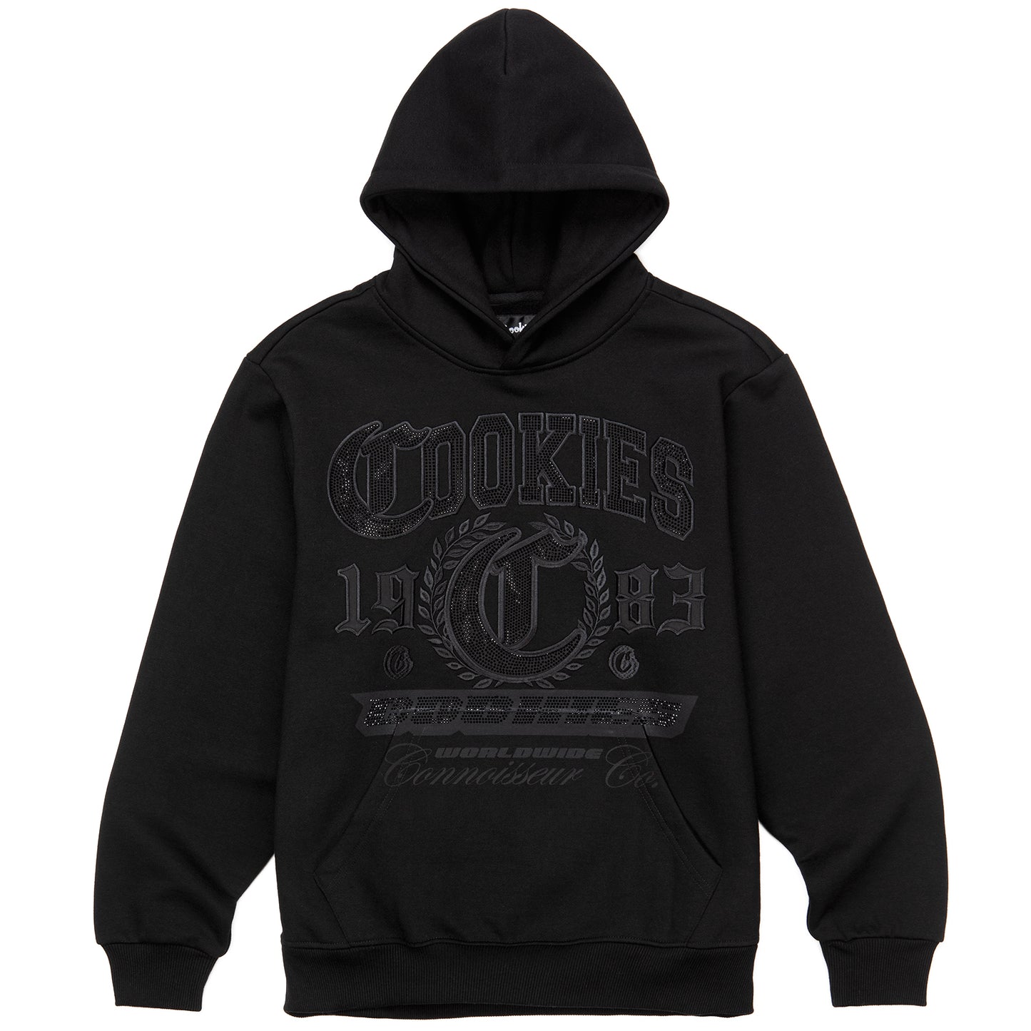 Paradise City Rhinestone Applique Pullover Hoodie
