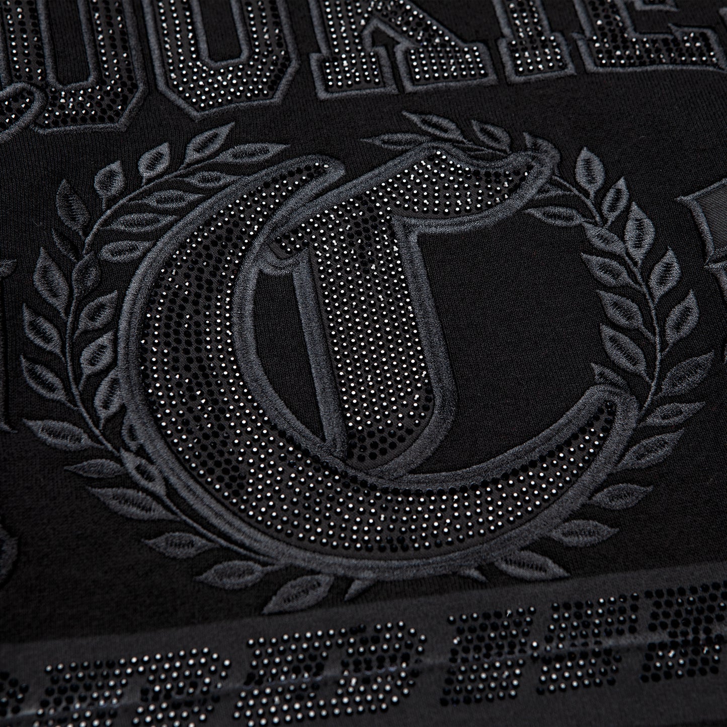 Paradise City Rhinestone Applique Pullover Hoodie