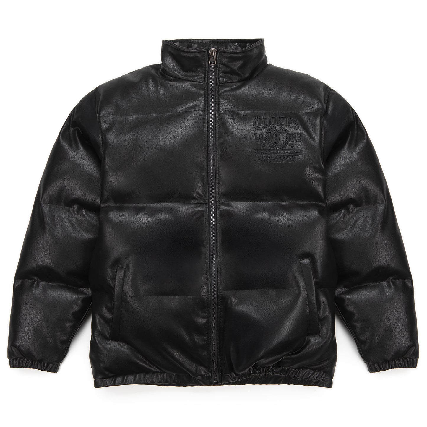 Paradise City Leather Puffer Jacket