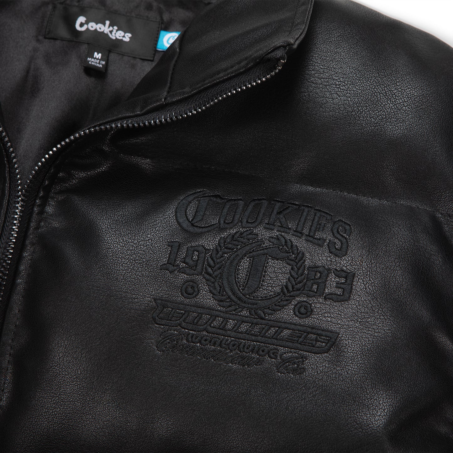 Paradise City Leather Puffer Jacket