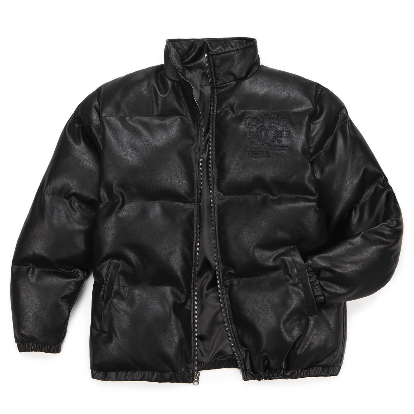Paradise City Leather Puffer Jacket