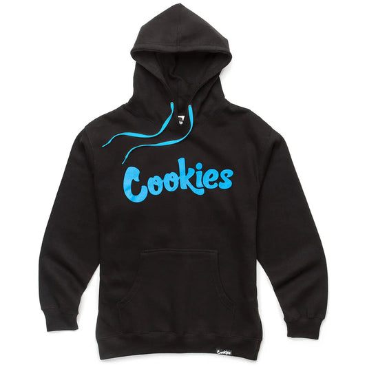 Original Logo Hoodie - Black / Cookies Blue